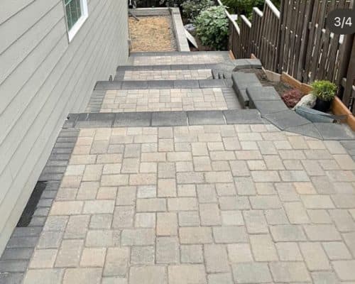 Hardscape detail