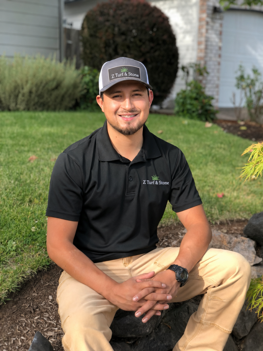 Israel, owner and lead estimator at Rainline Turf Co.